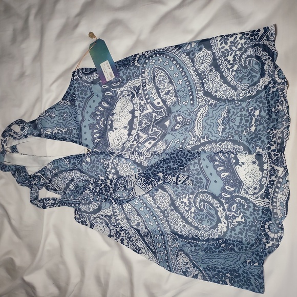 Show Me Your Mumu Mixology Tess Tie Front Dress Size XS - Picture 5 of 6